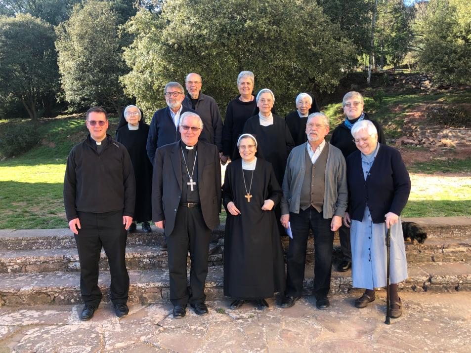 Mons Saiz Meneses visita el Santuario de Puiggraciós Obispado de